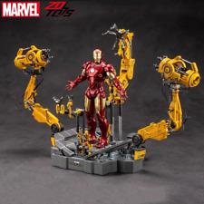 Iron Man Marvel  Zd Toys- avec MK4 , modèle Tony Stlavabo 34*9*26cm avec  boite