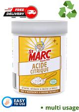 St Marc Acide Citrique Nettoyant Multi-Usage 100% d'Origine Naturelle - 500 g