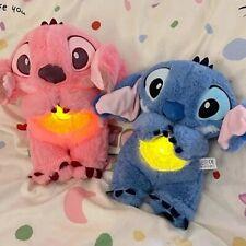 Stitch peluche respirant avec lumière et musique anti-anxiété cadeau pour tou...