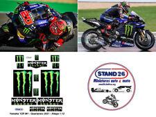 456 Decals monster pour Yamaha YZR M1 Quartararo 2021 Altaya 1:12