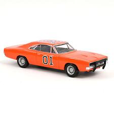 DODGE CHARGER 1969 - Voiture General Lee Duke of Hazzard car- 1/43 NOREV 930003