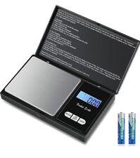 Balance de Precision 500g/0.01g, Balance de Poche avec Écran LCD Rétroéclairé（7 